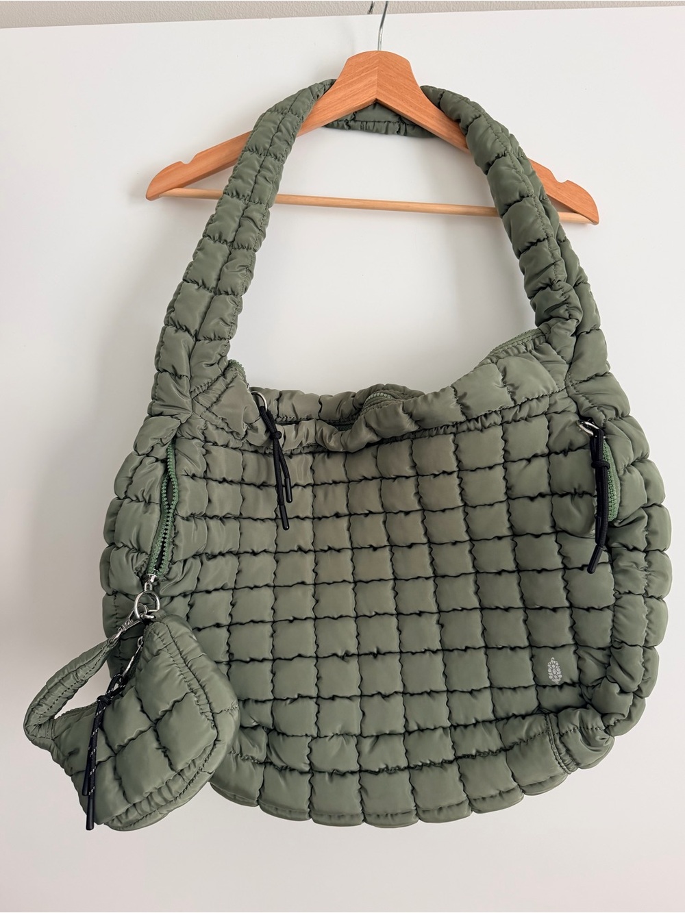 Free people Movement Quilted Carryall Bag and Quilted Micro Pouch